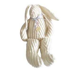 Woof & Poof Bunny Textured Stuffed Animal Toy Plush